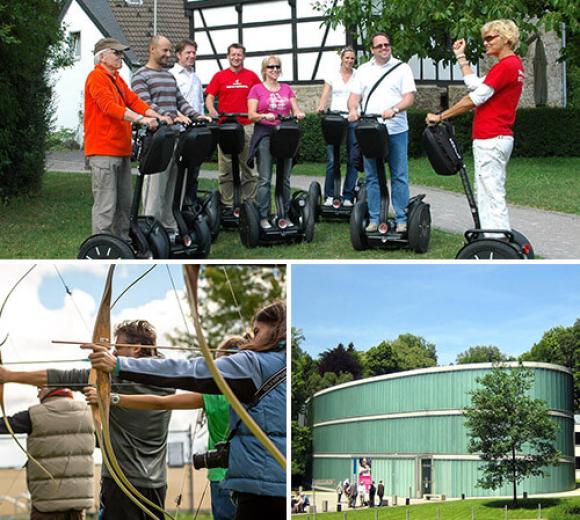 Mit dem SEGWAY in die Steinzeit<br />Erlebnis-Event